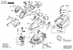 Bosch 3 600 HB9 202 Advancedrotak 670 Lawnmower 230 V / Eu Spare Parts